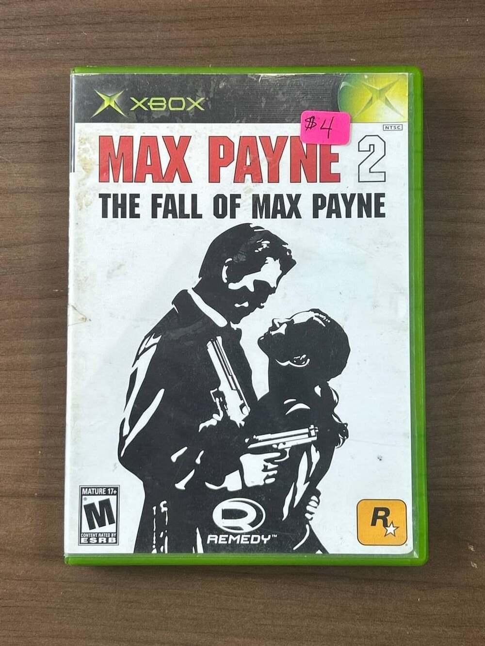 Max Payne 2 The Fall of Max Payne Xbox 2003 Complete Game Case Manual
